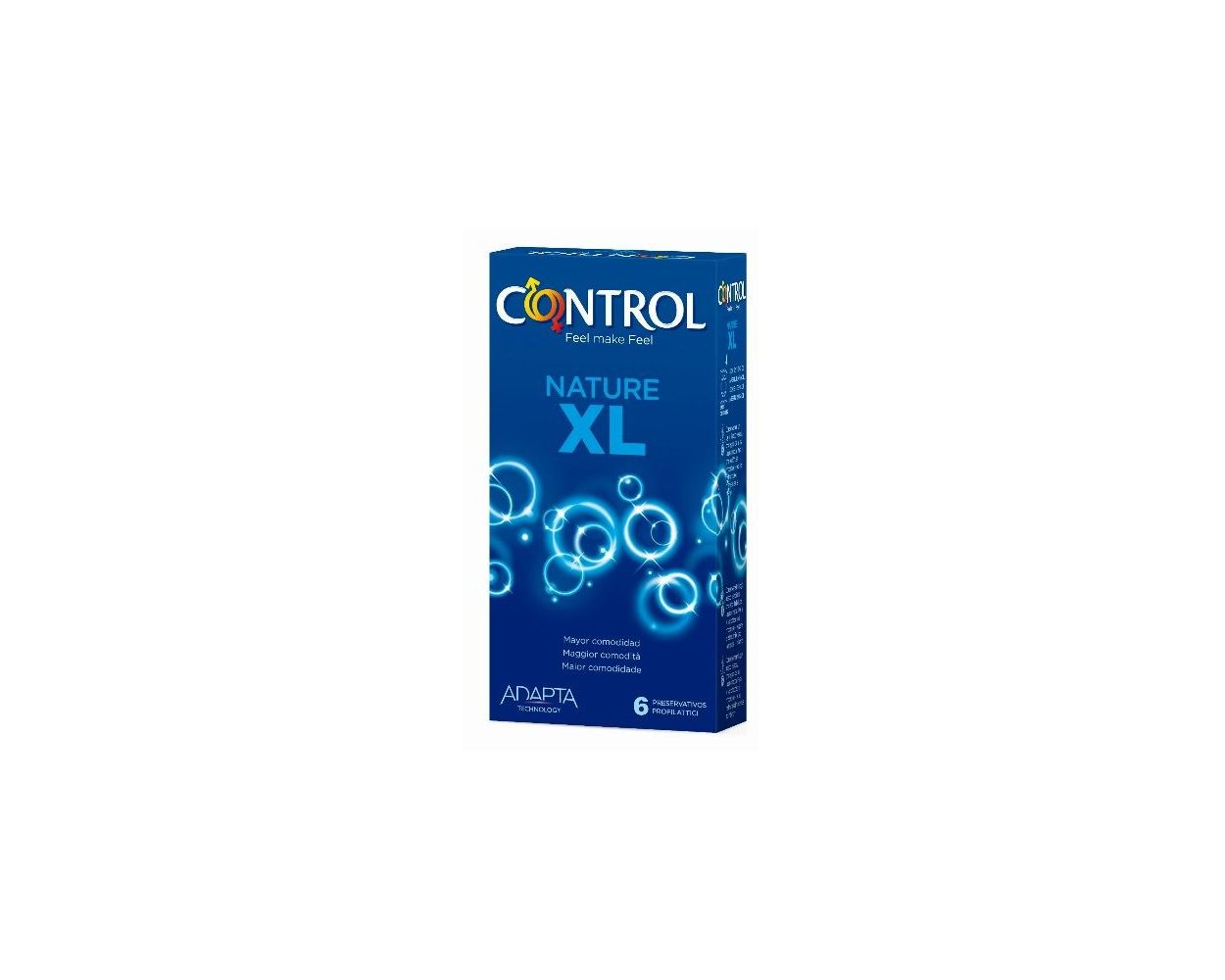 Control Nature XL 6 pezzi - Preservativi classici